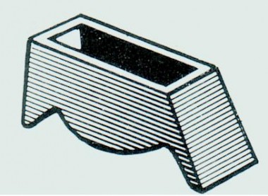 Easy-clean socket - galvanised