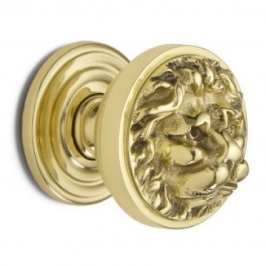 1734 Lions Head Centre Door Knob-11 finishes