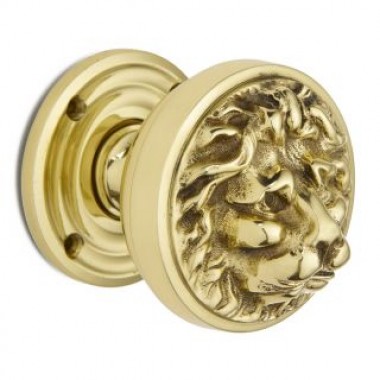 1734R Lions Head Rim Knob Furniture-3 finishes