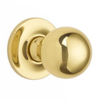 1756COV57A Ball Mortice Knob on Plain Covered Rose