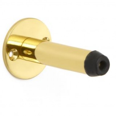1868 Pedestal Door Stop on Round Rose - 14 finishes