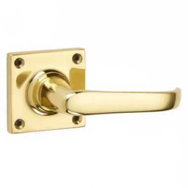 2141 Stafford Lever on Square Rose - 6 finishes
