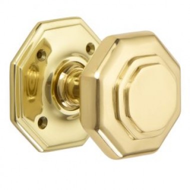 4180R Flat Octagonal Rim Knob Furniture - 5 finishes