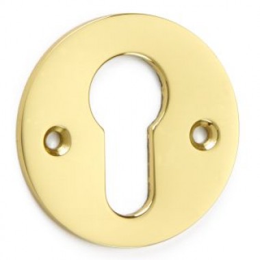 4573 Euro Profile Round Escutcheon - 15 finishes