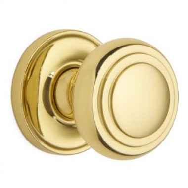 6348COV57B Stepped Cushion Mortice Knob on Raised Edge Covered Rose - 7 finishes