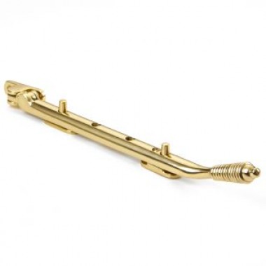 6435L Locking Reeded Casement Stay - 6 finishes