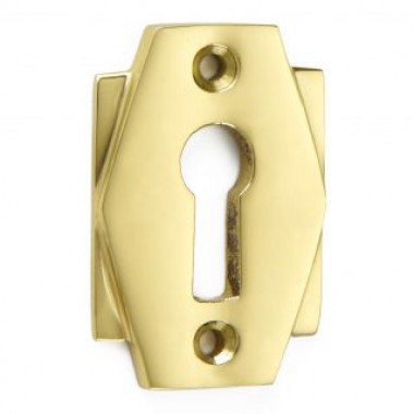 7008 Art Deco Escutcheon - 6 finishes