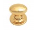 1754COV57A Oval Mortice Knob on Plain Covered Rose-8 finishes - Click to Zoom