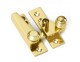 1035L Lockable Sash Fastener Reeded Knob-12 finishes - Click to Zoom