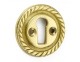 Georgian Open Escutcheon-3 finishes - Click to Zoom