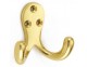 1786 Double Wardrobe Hook-15 finishes - Click to Zoom