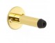 1868 Pedestal Door Stop on Round Rose - 14 finishes - Click to Zoom