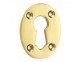 1892 Escutcheon for Rim Locks - 14 finishes - Click to Zoom