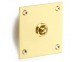 1911 Square Bell Push - 13 finishes - Click to Zoom