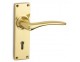 Oaken Lever on Plate Furniture - 8 finishes - Click to Zoom