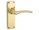 Oaken Lever on Plate Furniture - 8 finishes - Click to Zoom