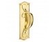 4130 Pull Handle on Plate - 7 finishes - Click to Zoom