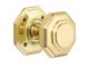 4180R Flat Octagonal Rim Knob Furniture - 5 finishes - Click to Zoom