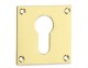 4577 Square Escutcheon Euro Profile - 7 finishes - Click to Zoom