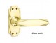 Art Deco Lever on Plate Furniture 7001 & 7002 - various finishes - Click to Zoom