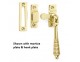 6436 Reeded Casement Fastener - 6 finishes - Click to Zoom